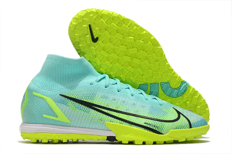 Nike Air Zoom Mercurial Superfly 9 Elite TF - Aqua/Lime Green/Black