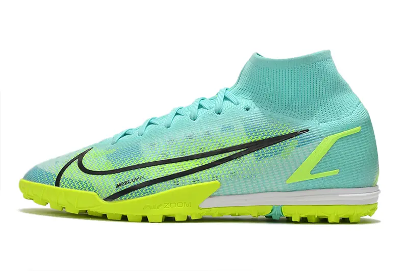 Nike Air Zoom Mercurial Superfly 9 Elite TF - Aqua/Lime Green/Black
