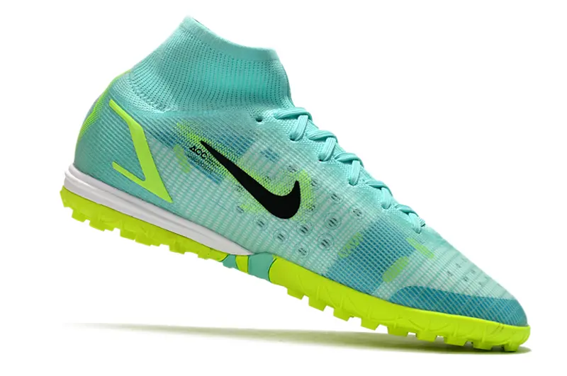 Nike Air Zoom Mercurial Superfly 9 Elite TF - Aqua/Lime Green/Black