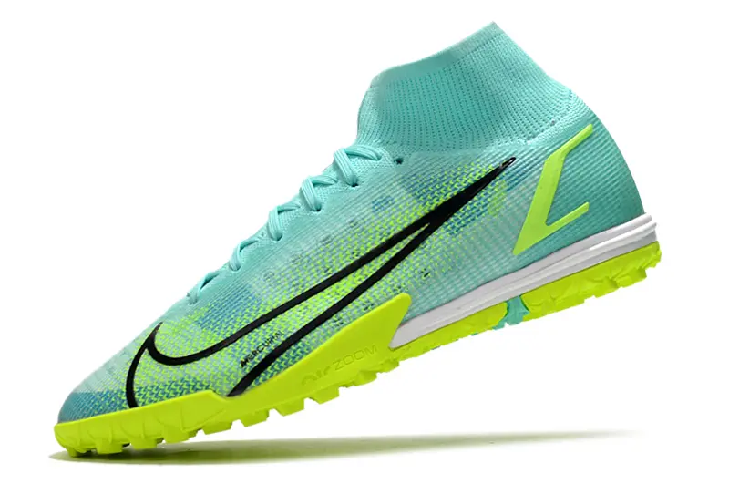 Nike Air Zoom Mercurial Superfly 9 Elite TF - Aqua/Lime Green/Black