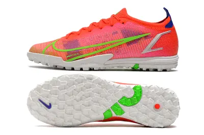 Nike Mercurial Vapor 14 Elite TF - Orange/Electric Lime/Sapphire Blue