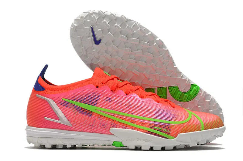 Nike Mercurial Vapor 14 Elite TF - Orange/Electric Lime/Sapphire Blue