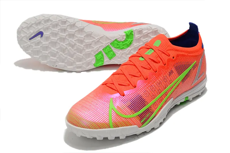 Nike Mercurial Vapor 14 Elite TF - Orange/Electric Lime/Sapphire Blue