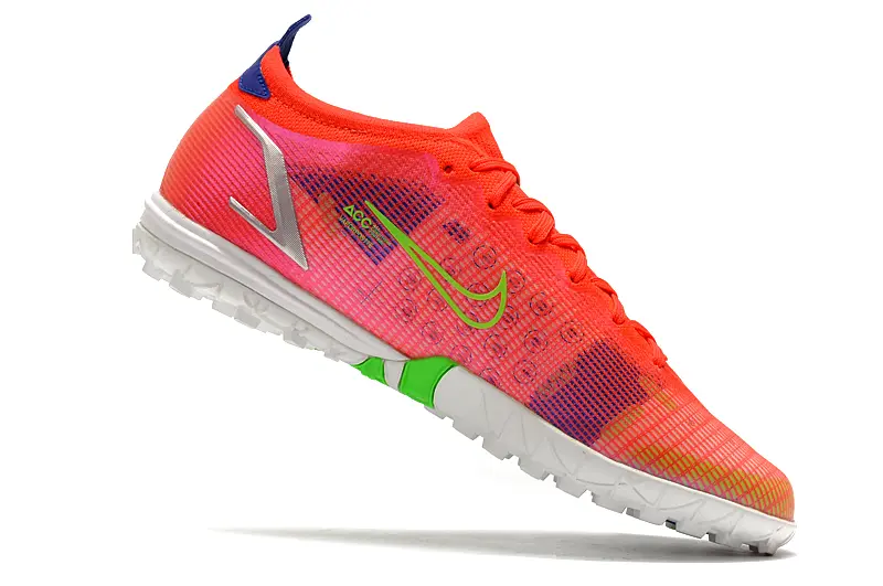 Nike Mercurial Vapor 14 Elite TF - Orange/Electric Lime/Sapphire Blue