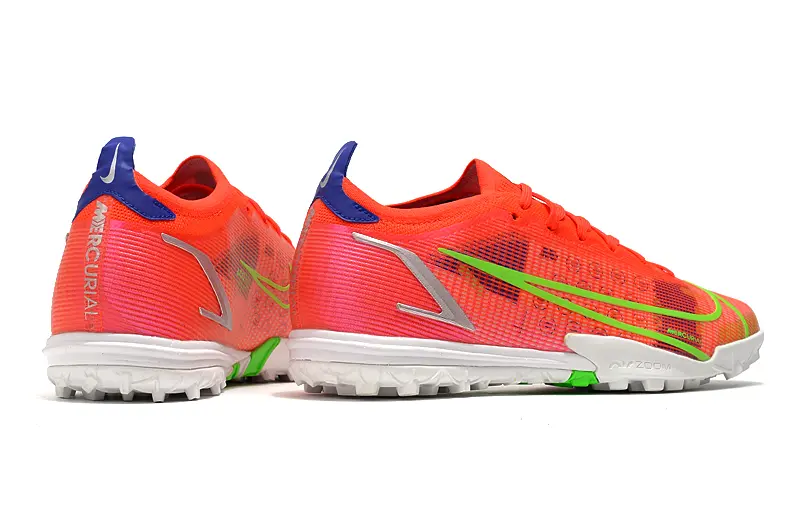 Nike Mercurial Vapor 14 Elite TF - Orange/Electric Lime/Sapphire Blue