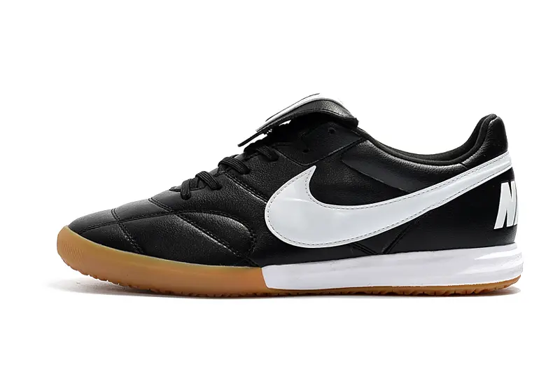 Nike Premier 2 Sala IC - Black/Classic Black/Gum Sole