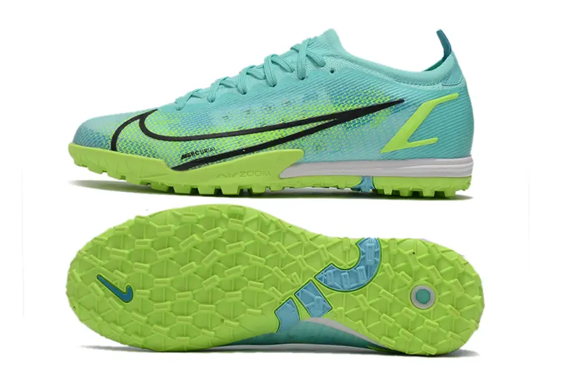 Nike Mercurial Vapor 14 Elite TF - Aqua/Neon Green/Black