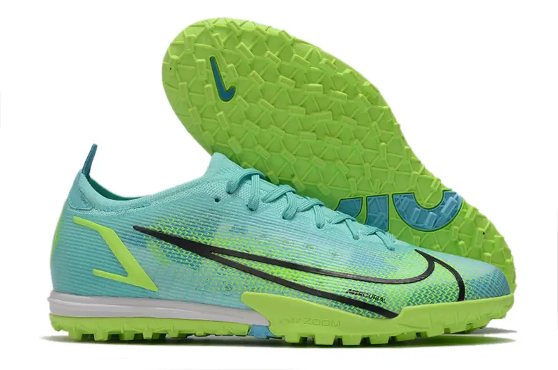 Nike Mercurial Vapor 14 Elite TF - Aqua/Neon Green/Black