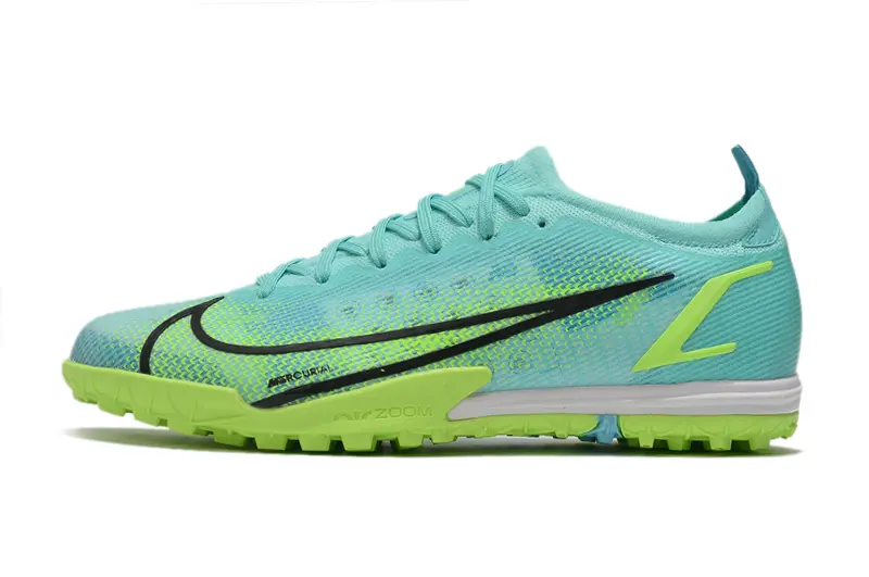 Nike Mercurial Vapor 14 Elite TF - Aqua/Neon Green/Black