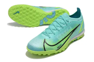 Nike Mercurial Vapor 14 Elite TF - Aqua/Neon Green/Black