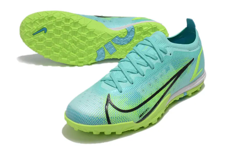 Nike Mercurial Vapor 14 Elite TF - Aqua/Neon Green/Black