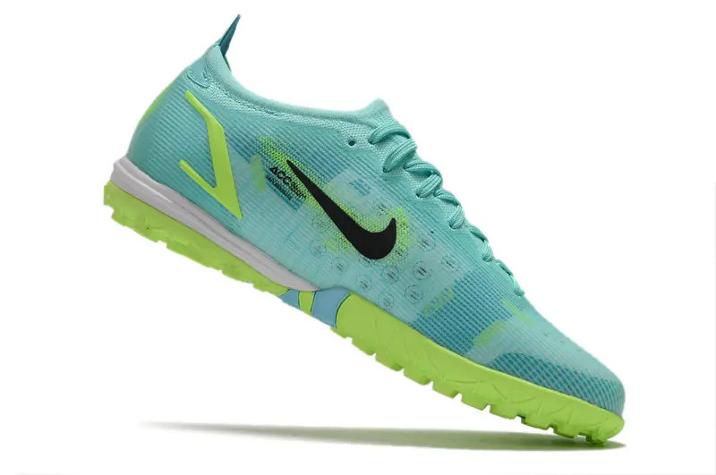 Nike Mercurial Vapor 14 Elite TF - Aqua/Neon Green/Black