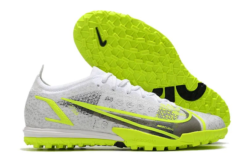 Nike Mercurial Vapor 14 Elite TF - White/Electric Yellow/Deep Black