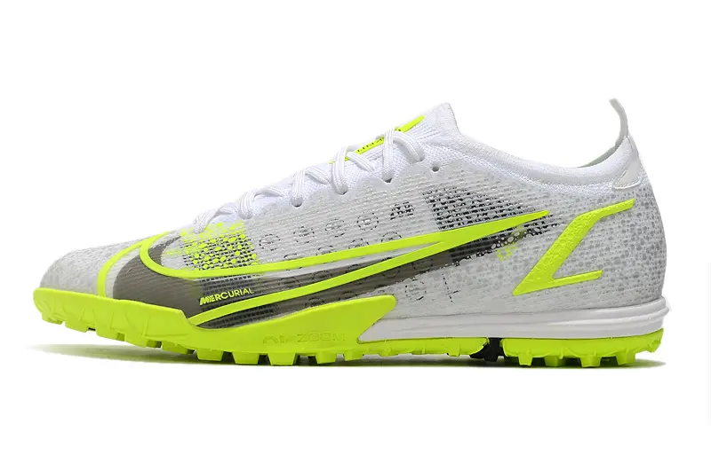 Nike Mercurial Vapor 14 Elite TF - White/Electric Yellow/Deep Black