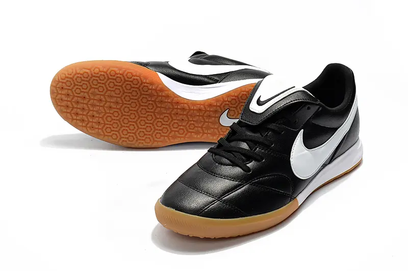 Nike Premier 2 Sala IC - Black/Classic Black/Gum Sole