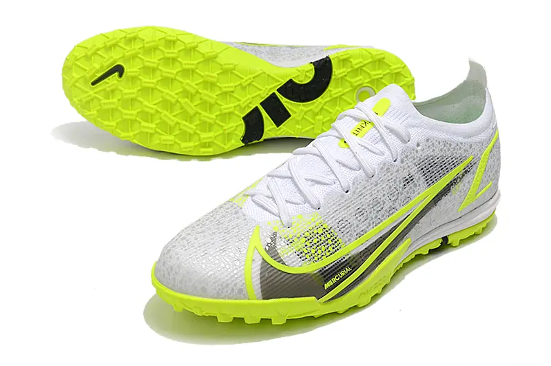 Nike Mercurial Vapor 14 Elite TF - White/Electric Yellow/Deep Black