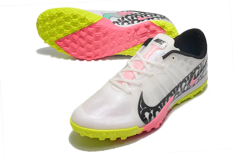 Nike Mercurial Vapor 14 Elite TF - White/Neon Green/Fuchsia Pink