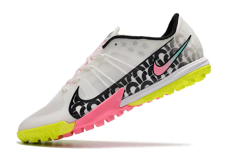 Nike Mercurial Vapor 14 Elite TF - White/Neon Green/Fuchsia Pink