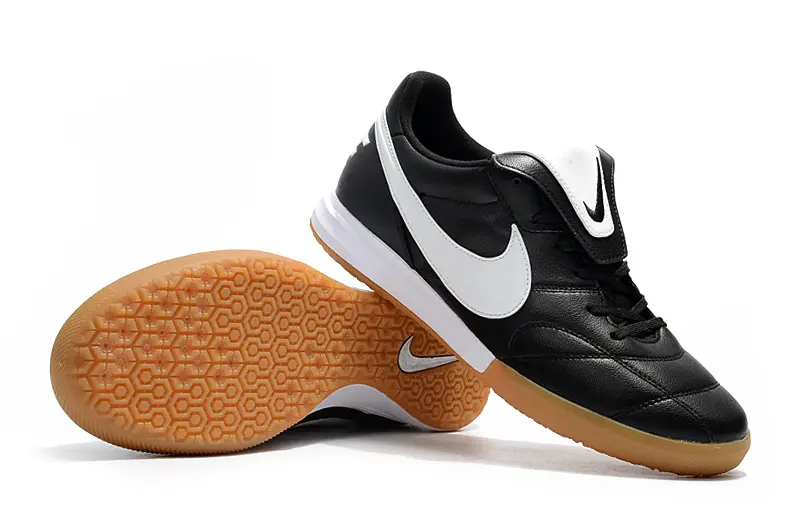Nike Premier 2 Sala IC - Black/Classic Black/Gum Sole