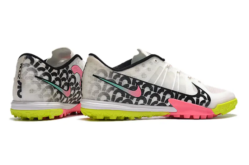 Nike Mercurial Vapor 14 Elite TF - White/Neon Green/Fuchsia Pink