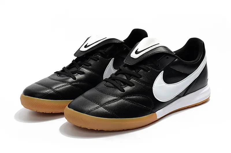 Nike Premier 2 Sala IC - Black/Classic Black/Gum Sole