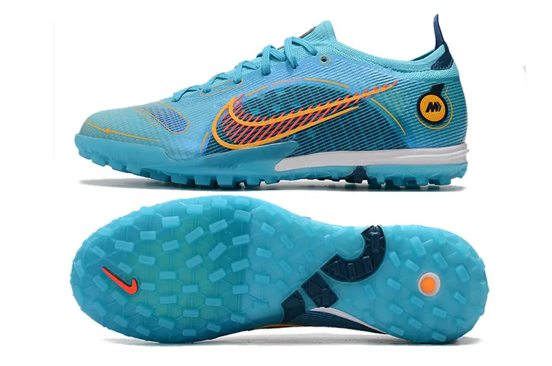Nike Mercurial Vapor 14 Elite TF - Blue/Aqua Burst/Tangerine Splash