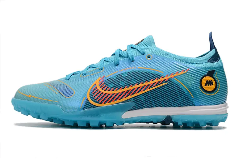 Nike Mercurial Vapor 14 Elite TF - Blue/Aqua Burst/Tangerine Splash
