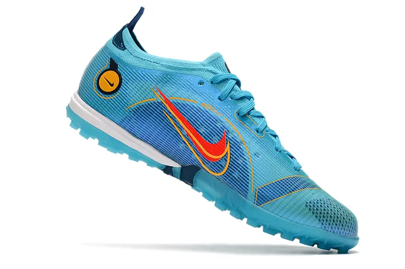 Nike Mercurial Vapor 14 Elite TF - Blue/Aqua Burst/Tangerine Splash