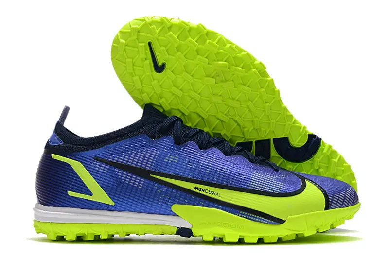 Nike Mercurial Vapor 14 Elite TF - Blue/Electric Yellow/Deep Navy