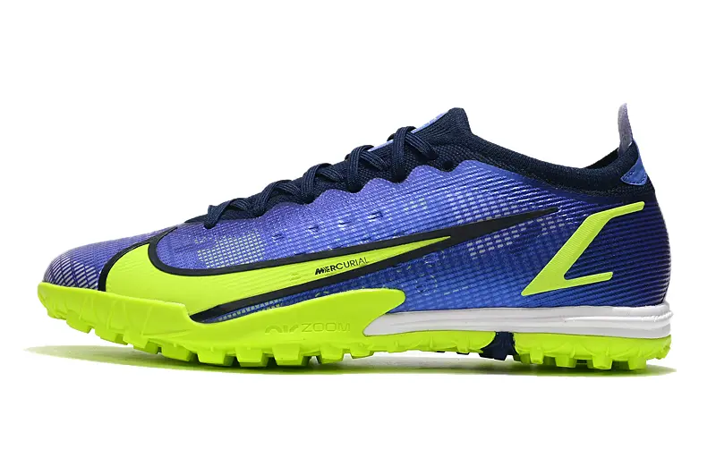 Nike Mercurial Vapor 14 Elite TF - Blue/Electric Yellow/Deep Navy