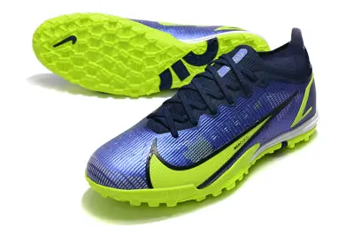Nike Mercurial Vapor 14 Elite TF - Blue/Electric Yellow/Deep Navy