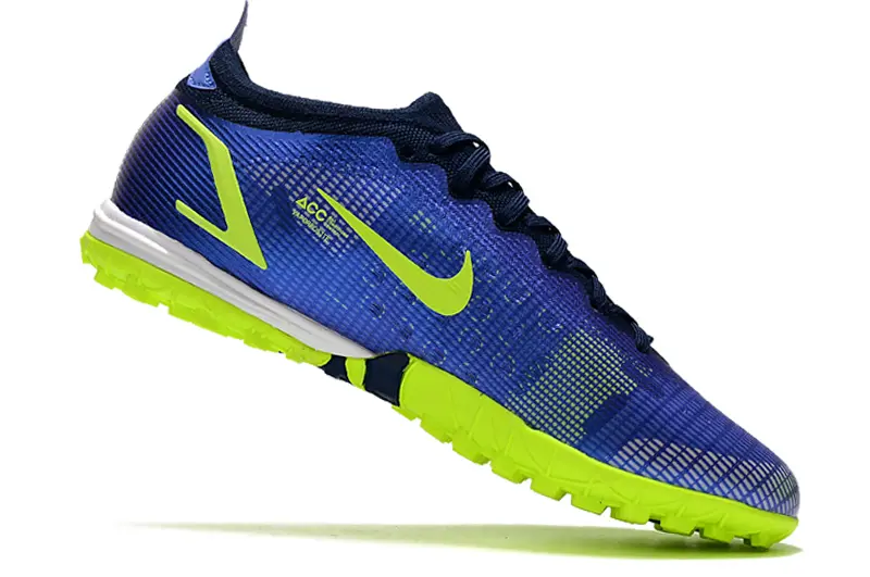 Nike Mercurial Vapor 14 Elite TF - Blue/Electric Yellow/Deep Navy