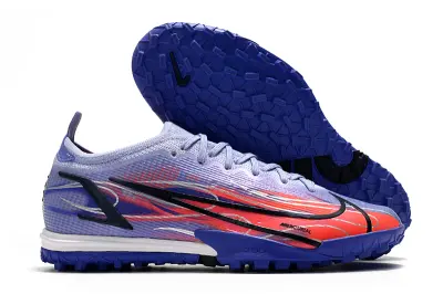 Kylian Mbappé x Nike Mercurial Vapor 14 Elite TF - Purple/Vibrant Crimson/Deep Blue