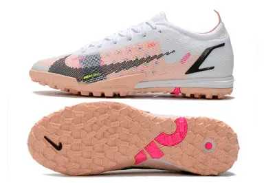 CR7 x Nike Mercurial Vapor 14 Elite TF - White/Peach Bliss/Pink Burst