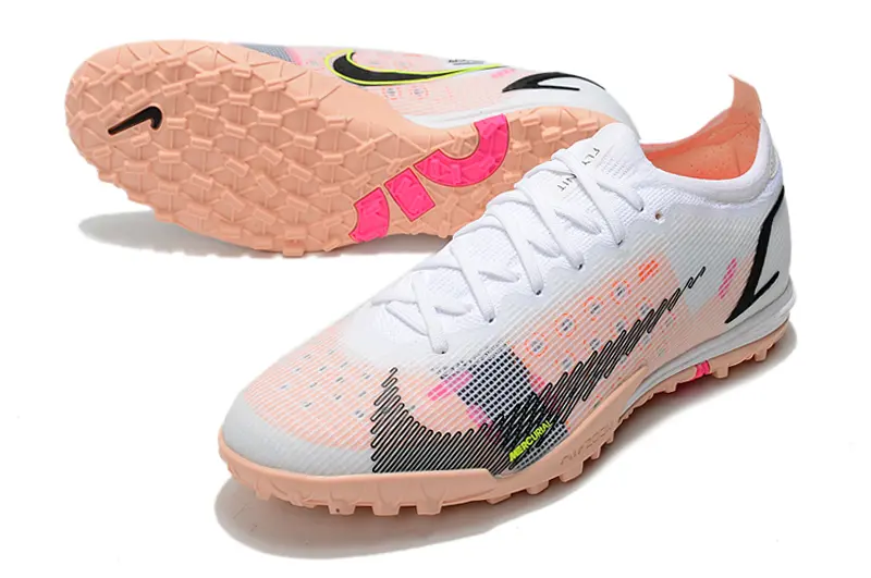 CR7 x Nike Mercurial Vapor 14 Elite TF - White/Peach Bliss/Pink Burst