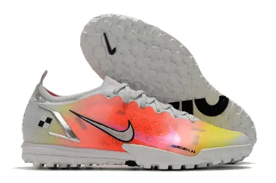 Nike Mercurial Vapor 14 Elite TF - White/Sunset Glow/Brilliant Coral