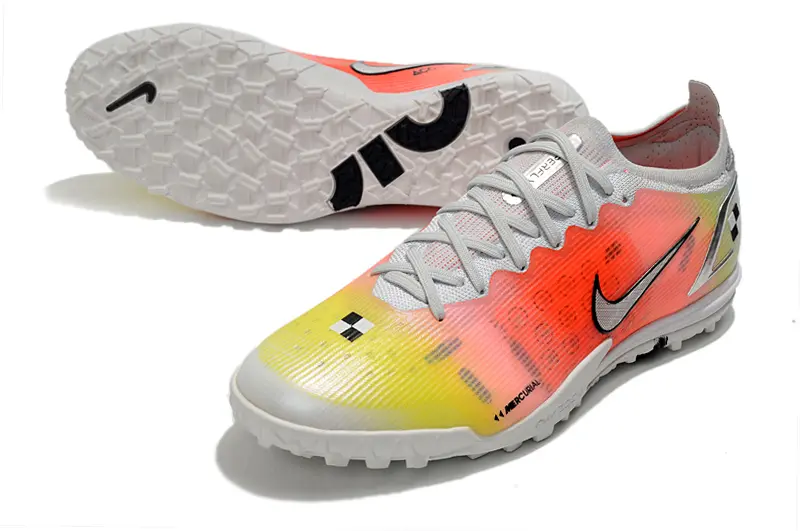 Nike Mercurial Vapor 14 Elite TF - White/Sunset Glow/Brilliant Coral