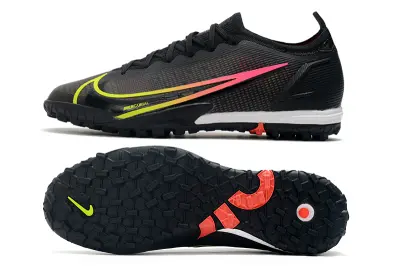Nike Mercurial Vapor 14 Elite TF - Black/Neon Yellow/Hot Pink