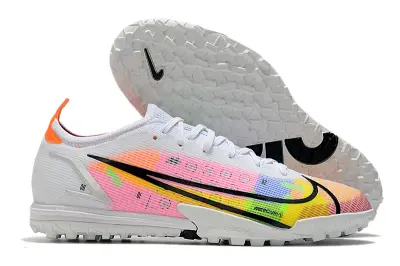 Nike Mercurial Vapor 14 Elite TF - White/Neon Pink/Black