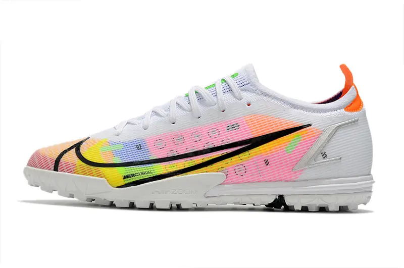 Nike Mercurial Vapor 14 Elite TF - White/Neon Pink/Black