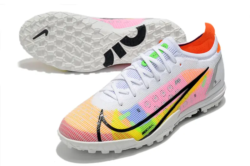 Nike Mercurial Vapor 14 Elite TF - White/Neon Pink/Black