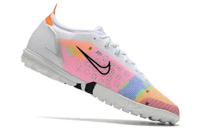 Nike Mercurial Vapor 14 Elite TF - White/Neon Pink/Black