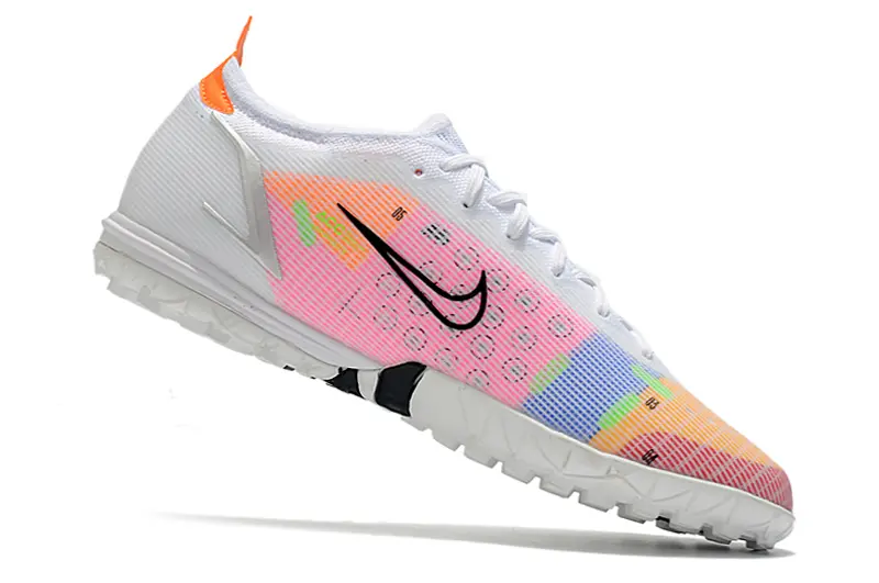 Nike Mercurial Vapor 14 Elite TF - White/Neon Pink/Black