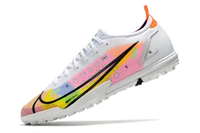 Nike Mercurial Vapor 14 Elite TF - White/Neon Pink/Black