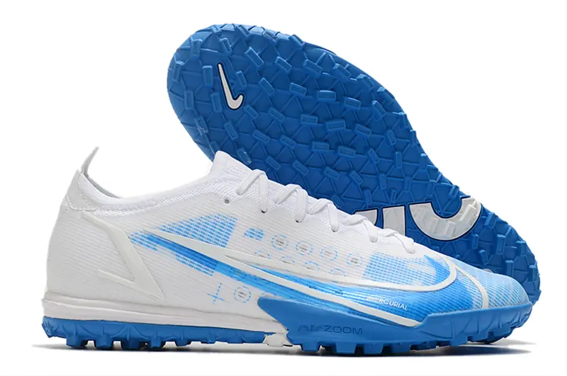 Nike Mercurial Vapor 14 Elite TF - White/Sky Blue/Dark Blue