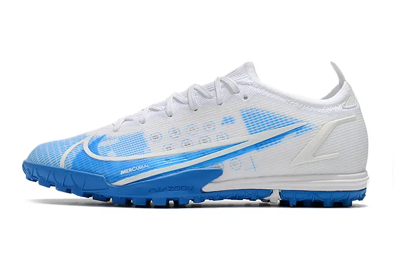 Nike Mercurial Vapor 14 Elite TF - White/Sky Blue/Dark Blue