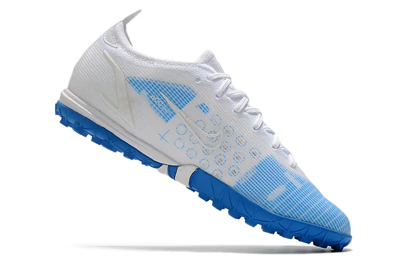 Nike Mercurial Vapor 14 Elite TF - White/Sky Blue/Dark Blue