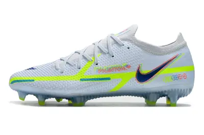 Nike Phantom GT 2 Elite FG - White/Vibrant Yellow/Deep Blue