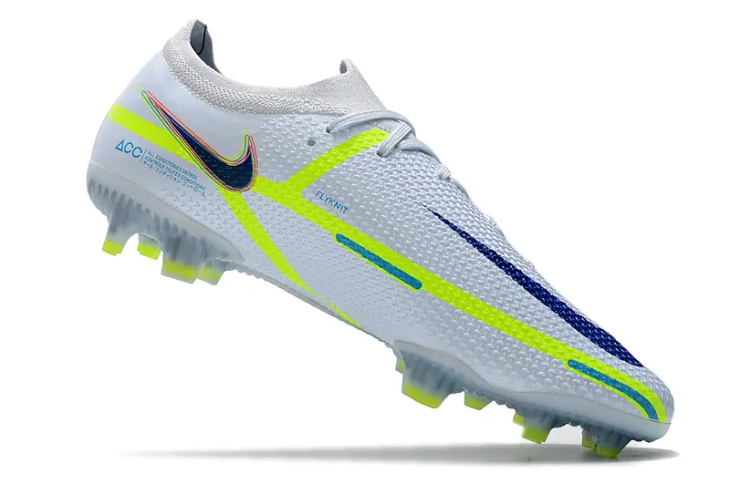 Nike Phantom GT 2 Elite FG - White/Vibrant Yellow/Deep Blue