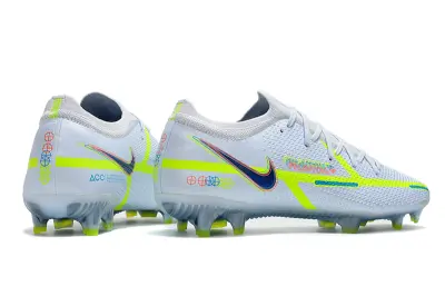 Nike Phantom GT 2 Elite FG - White/Vibrant Yellow/Deep Blue
